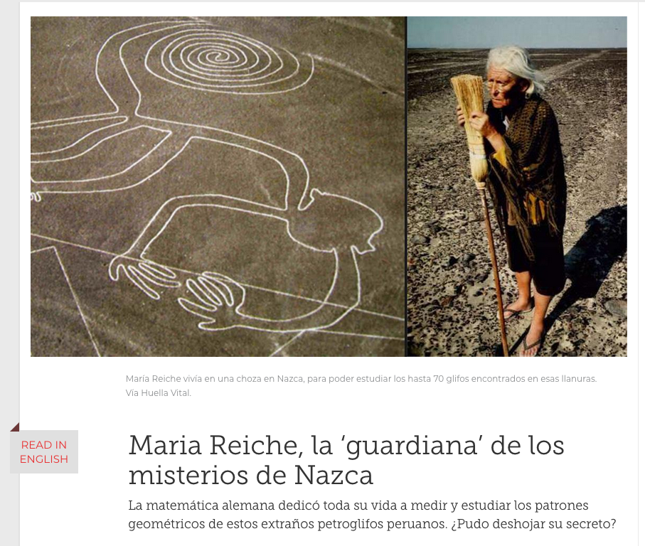 danielsrennie @ATInteresting ::: Unlocking The Mystery Of Peru's Massive  #NAZCA_Lines. [Desvelando el misterio de las gigantescas líneas de Nazca en  Perú]. – limaparislima